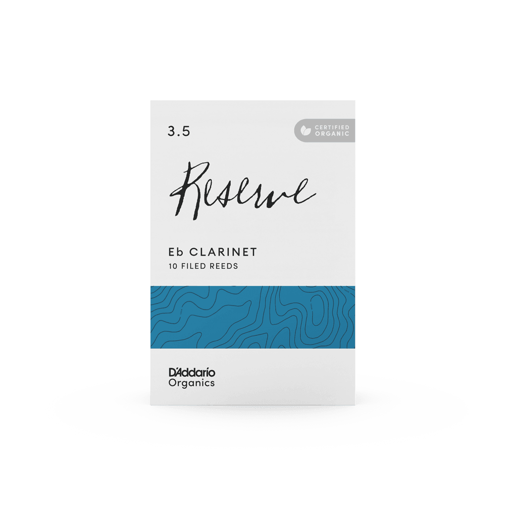 D'ADDARIO ODBR1035 #3.5 Organic Reserve Eb Clarinet Reeds, 10-pack - Ray's Midbell Music