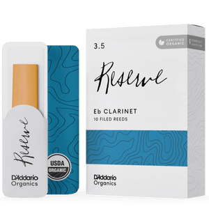 D'ADDARIO ODBR1035 #3.5 Organic Reserve Eb Clarinet Reeds, 10-pack - Ray's Midbell Music