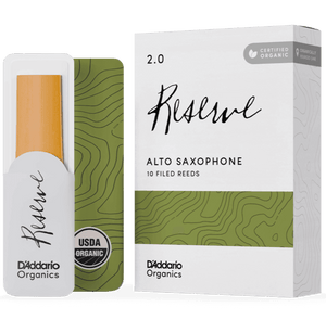 D'ADDARIO DJR1020 #2 Reserve Alto Sax Reeds, Box of 10 - Ray's Midbell Music