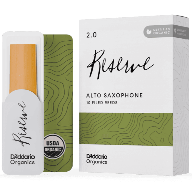 D'ADDARIO DJR1020 #2 Reserve Alto Sax Reeds, Box of 10 - Ray's Midbell Music