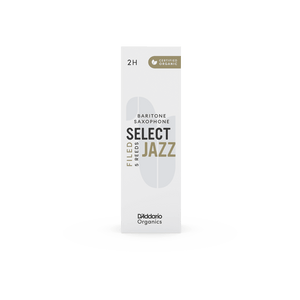 RICO JAZZ SELCT ORSF05BSX2H #2H Organic Filed Bari Sax Reeds, 5-pack - Ray's Midbell Music