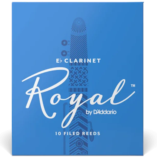 RICO ROYAL RBB1035 #3.5 Eb Clarinet Reeds, Box of 10