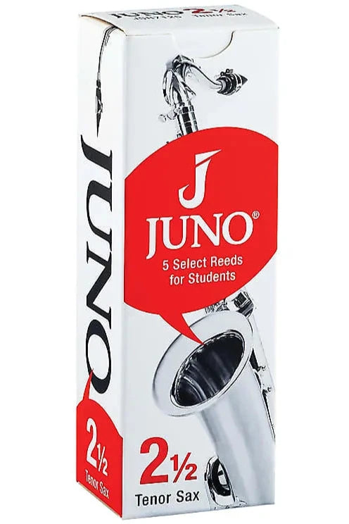 JUNO JSR7125 #2.5 Bb Tenor Sax Reeds, Box of 5