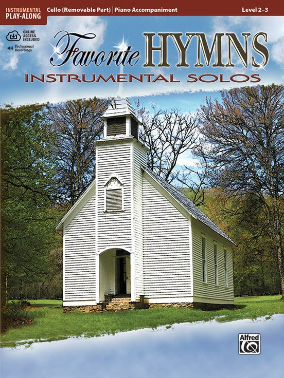 ALFRED 0036139 Favorite Hymns Instrumental Solos for Cello