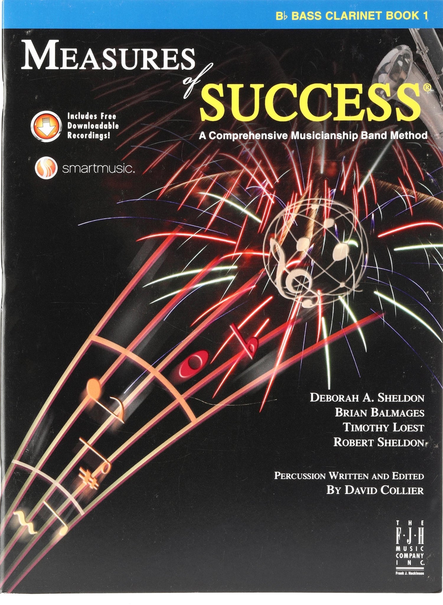 FJH PUBLISHER BB208BCL Measures of Success Bass Clarinet Book 1