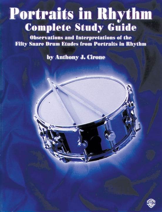 ALFRED 00EL03626A Portraits in Rhythm: Complete Study Guide [Snare Drum] - Ray's Midbell Music