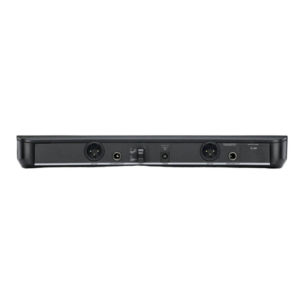 SHURE BLX288/PG58-H10 BLX Wireless Dual Vocal System with two PG58 Handheld Transmitters - Ray's Midbell Music