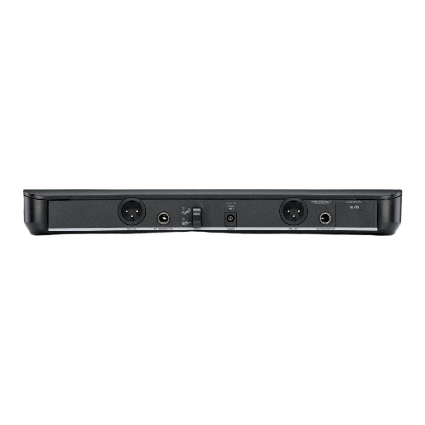 SHURE BLX288/PG58-H10 BLX Wireless Dual Vocal System with two PG58 Handheld Transmitters - Ray's Midbell Music
