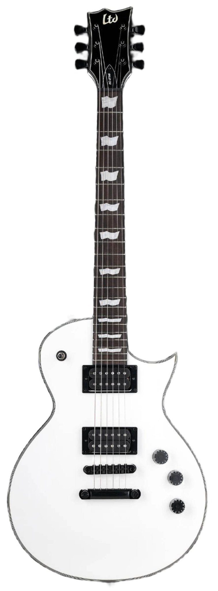 Esp LEC256SW Single Cutaway Electric Guitar (Snow White) - Ray's Midbell Music