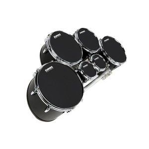 EVANS TT12MXB 12" MX Black Tenor Marching Head