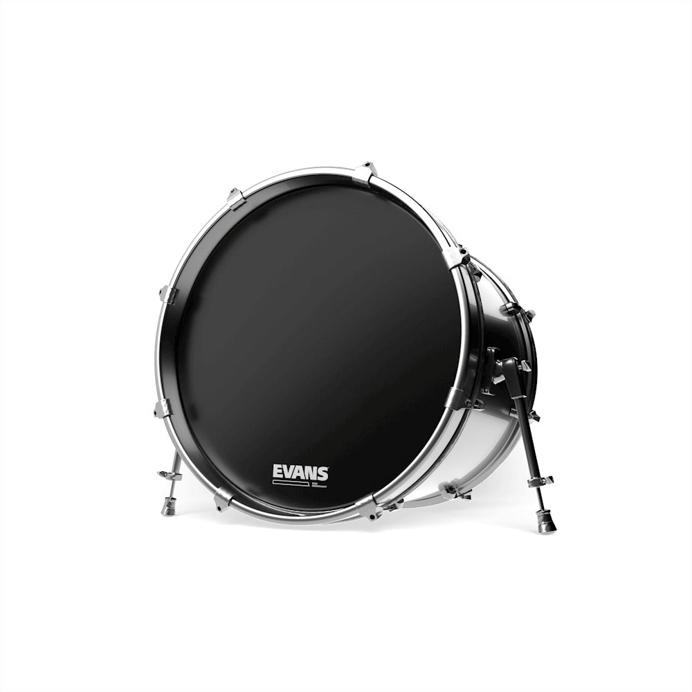EVANS BD22RBG 22" Resonant Black Bass Head