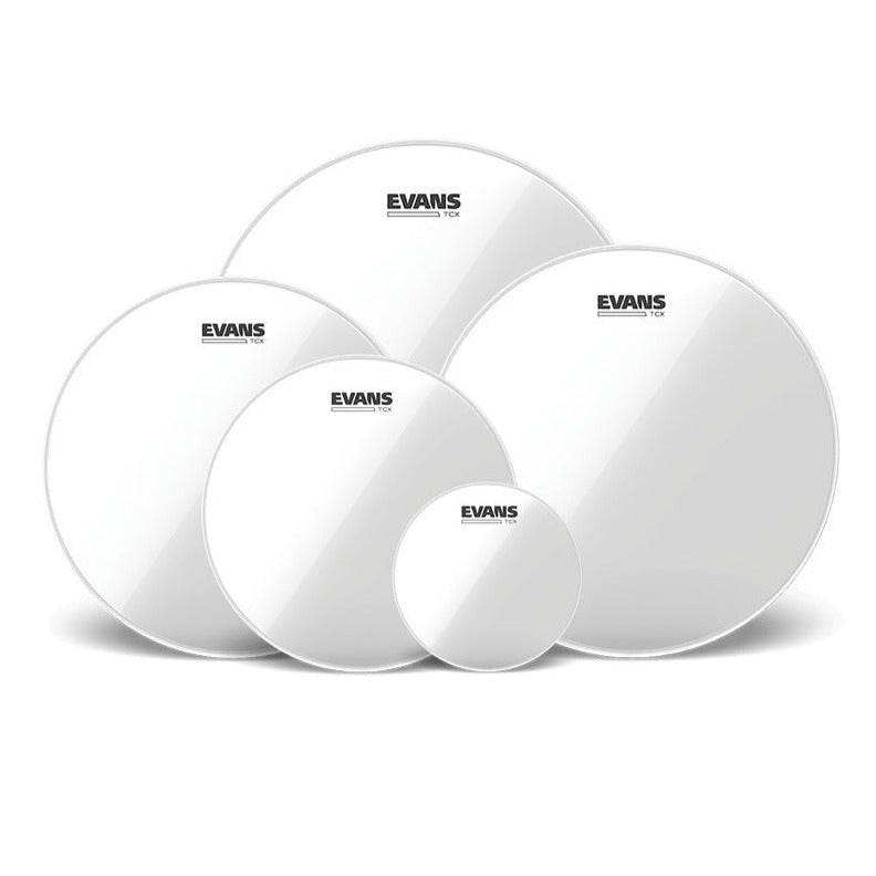 EVANS EMTPTCX TCX Clear Marching Tenor Pro Pack (6,10,12,13,&14) - Ray's Midbell Music