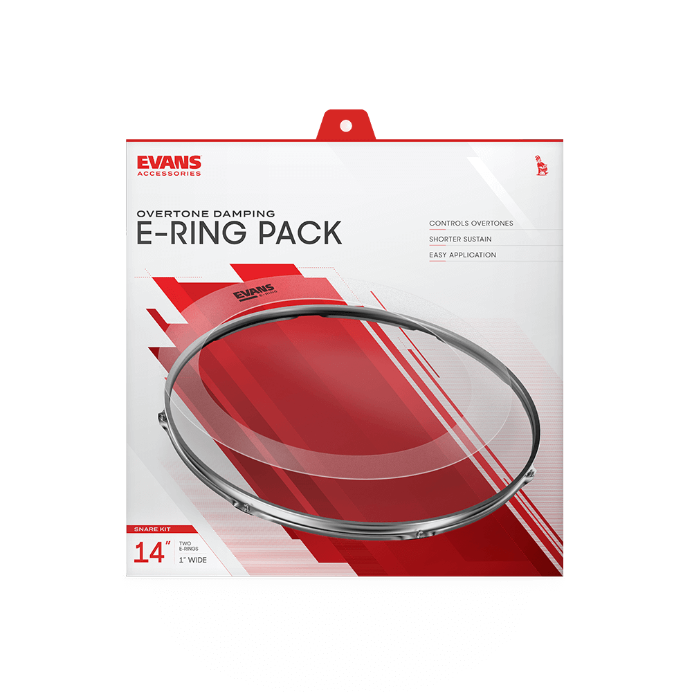 Evans ERSNARE Snare E-Ring Pack Includes 14x1" and 14x1.5"