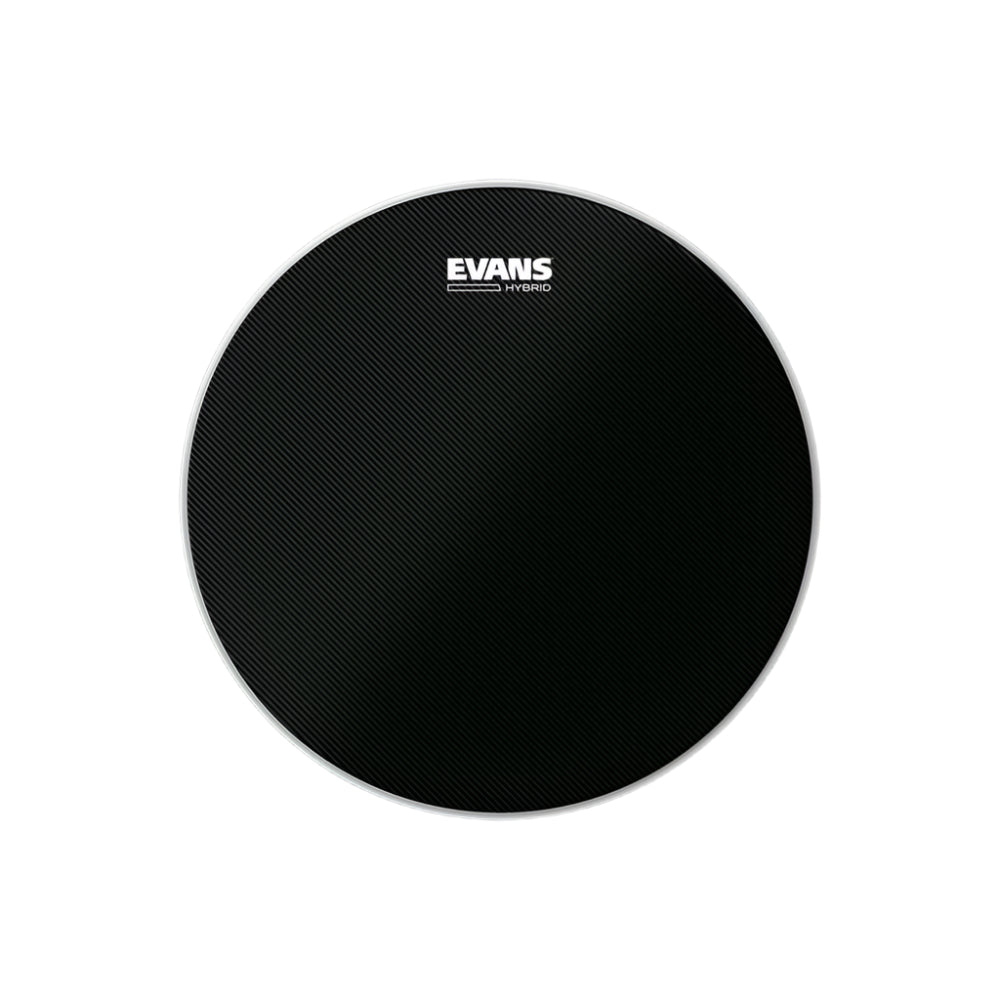 EVANS SB14MHB 14" Hybrid Black Marching Snare Drum Head