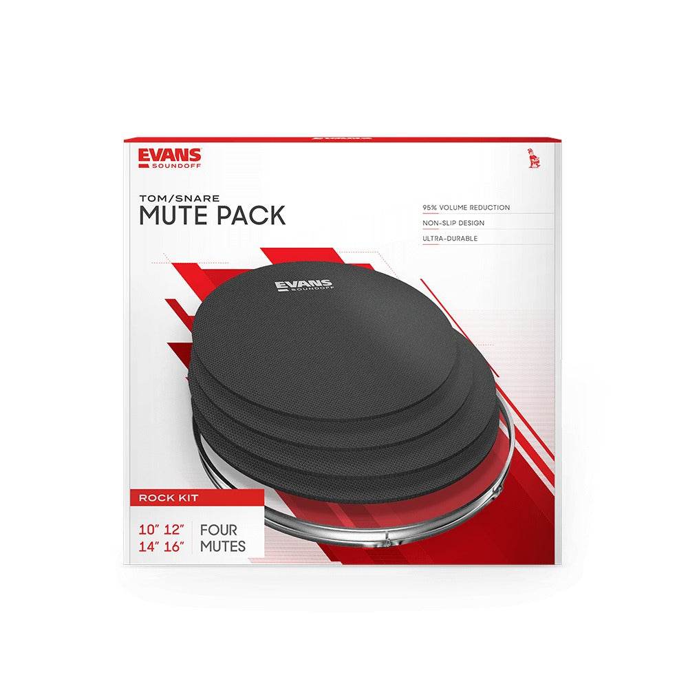 SOUND OFF SO0246 Rock Drum Mute Pack (10,12,14,16) - Ray's Midbell Music