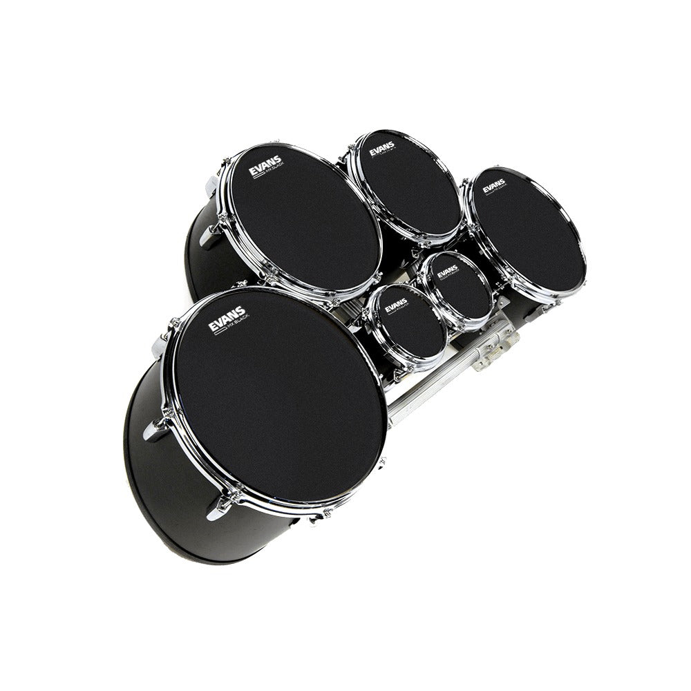 EVANS TT13MXB 13" MX Black Tenor Marching Head