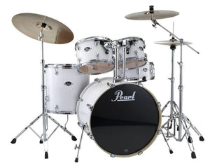 PEARL EXX725SC33 EXX Export 5 Piece Drum Set w/ Hardware (Pure White) (10/12/16 in. Toms) - Ray's Midbell Music