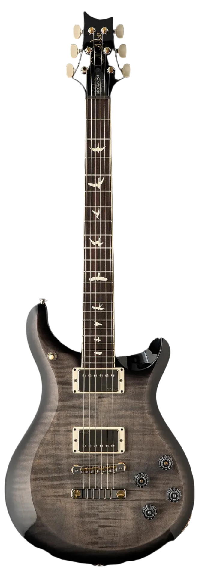 PRS 112820GS S2 Series McCarty 594 Double Cut Electric Guitar ( Faded Gray Black Burst )