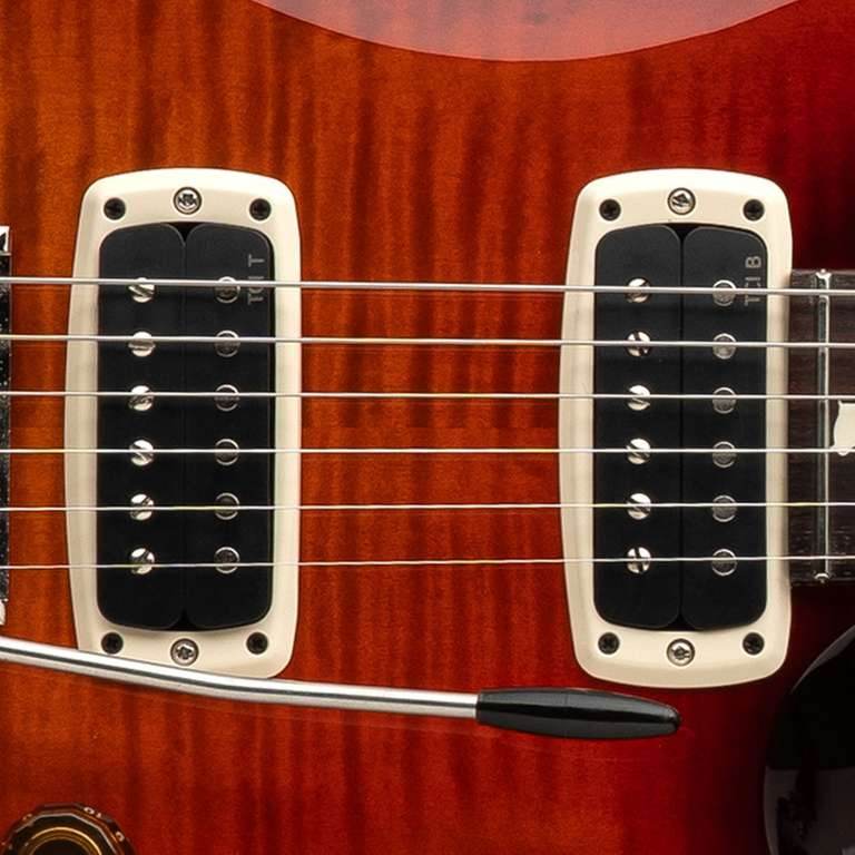 PRS 112819GW S2 Custom 24-08 Double Cut Electric Guitar ( Faded Gray Black Blue Burst ) - Ray's Midbell Music