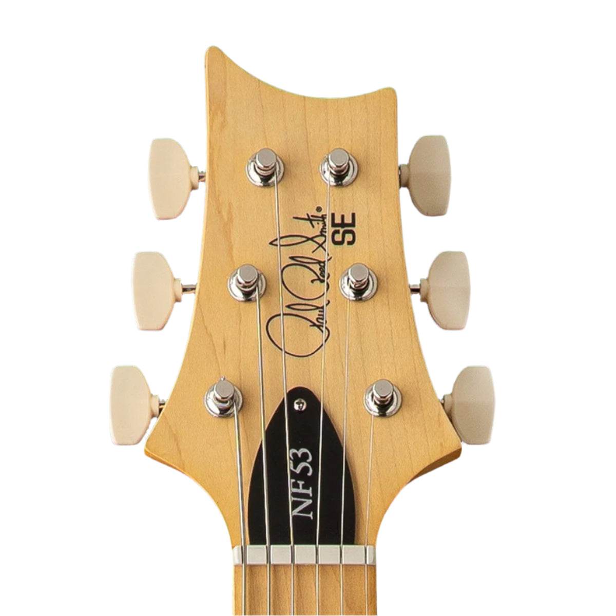 PRS 115421BX SE Series NF53 Single Cut Electric Guitar (White Doghair) - Ray's Midbell Music