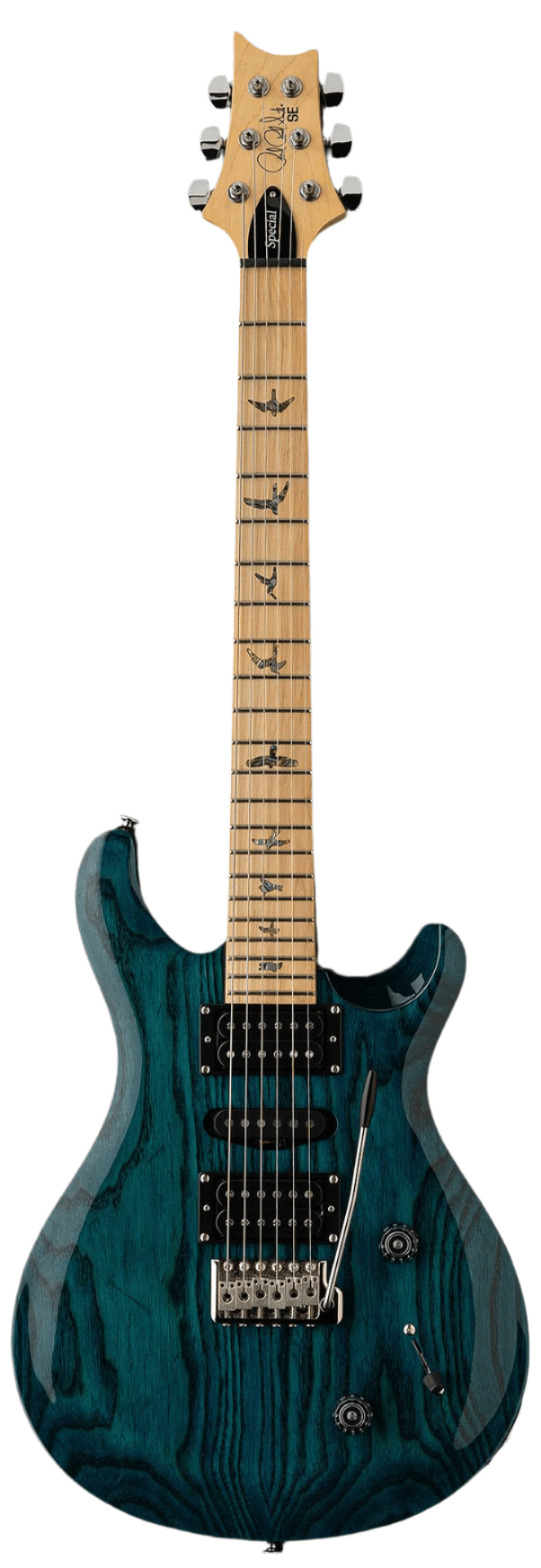PRS 115392IB SE Swamp Ash Special Double Cut Electric Guitar ( Iri Blue ) - Ray's Midbell Music