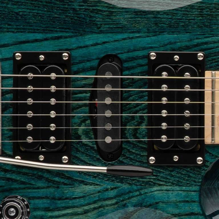 PRS 115392IB SE Swamp Ash Special Double Cut Electric Guitar ( Iri Blue ) - Ray's Midbell Music