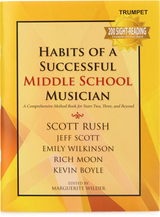 GIA PUBLISHER G9150 Habits of a Successful Middle School Musician, Trumpet