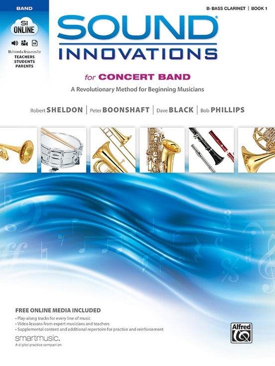 ALFRED 0034532 Sound Innovations for Concert Band Book1 for B-flat Bass Clarinet - Ray's Midbell Music