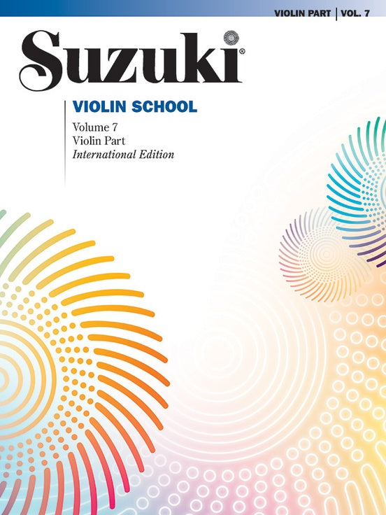 ALFRED 0001556S Suzuki Violin School, Volume 7 International Edition