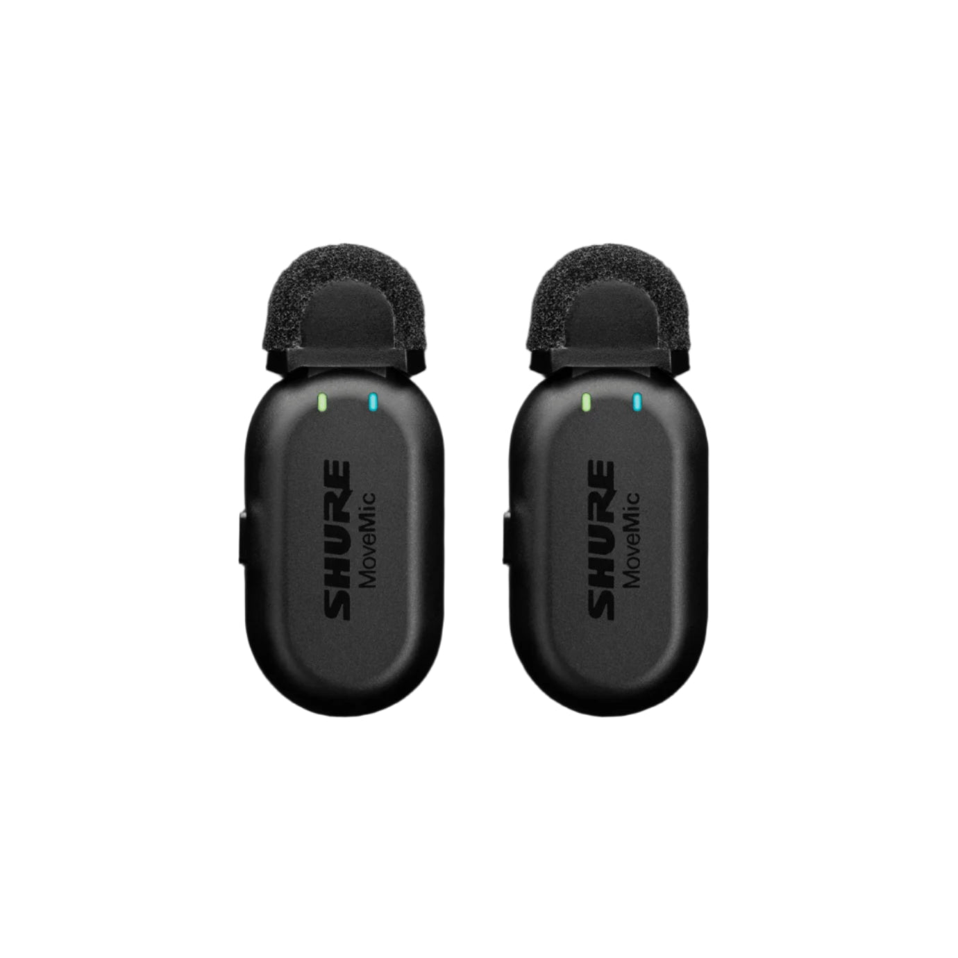 SHURE MVTWOZ7 Two Move Mics w/ Charging Case