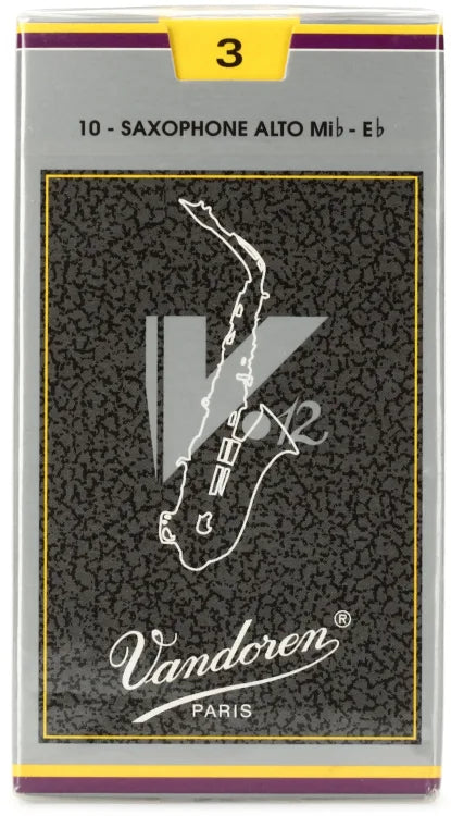 VANDOREN V12 SR613 #3 Alto Sax Reeds, Box of 10