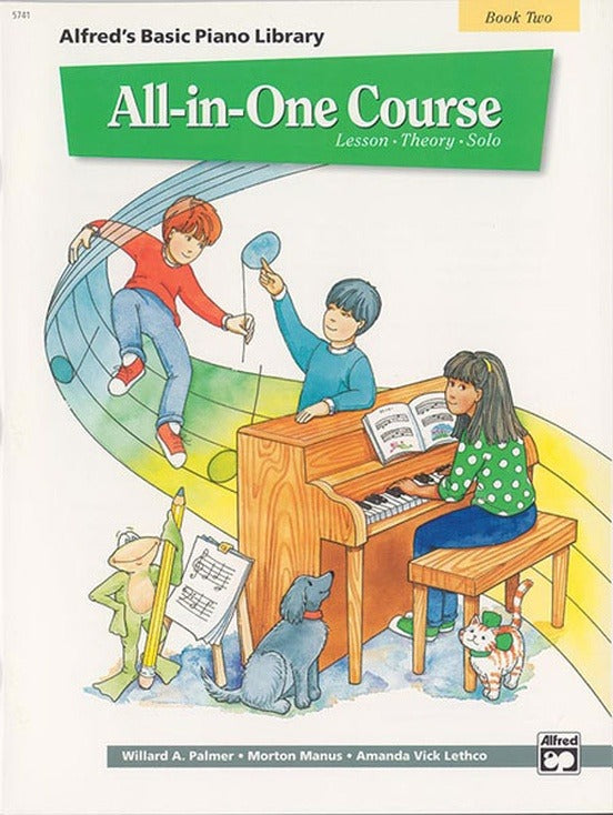 ALFRED 005741 Alfred's Basic All-in-One Course for Children, Book 2 [Piano]