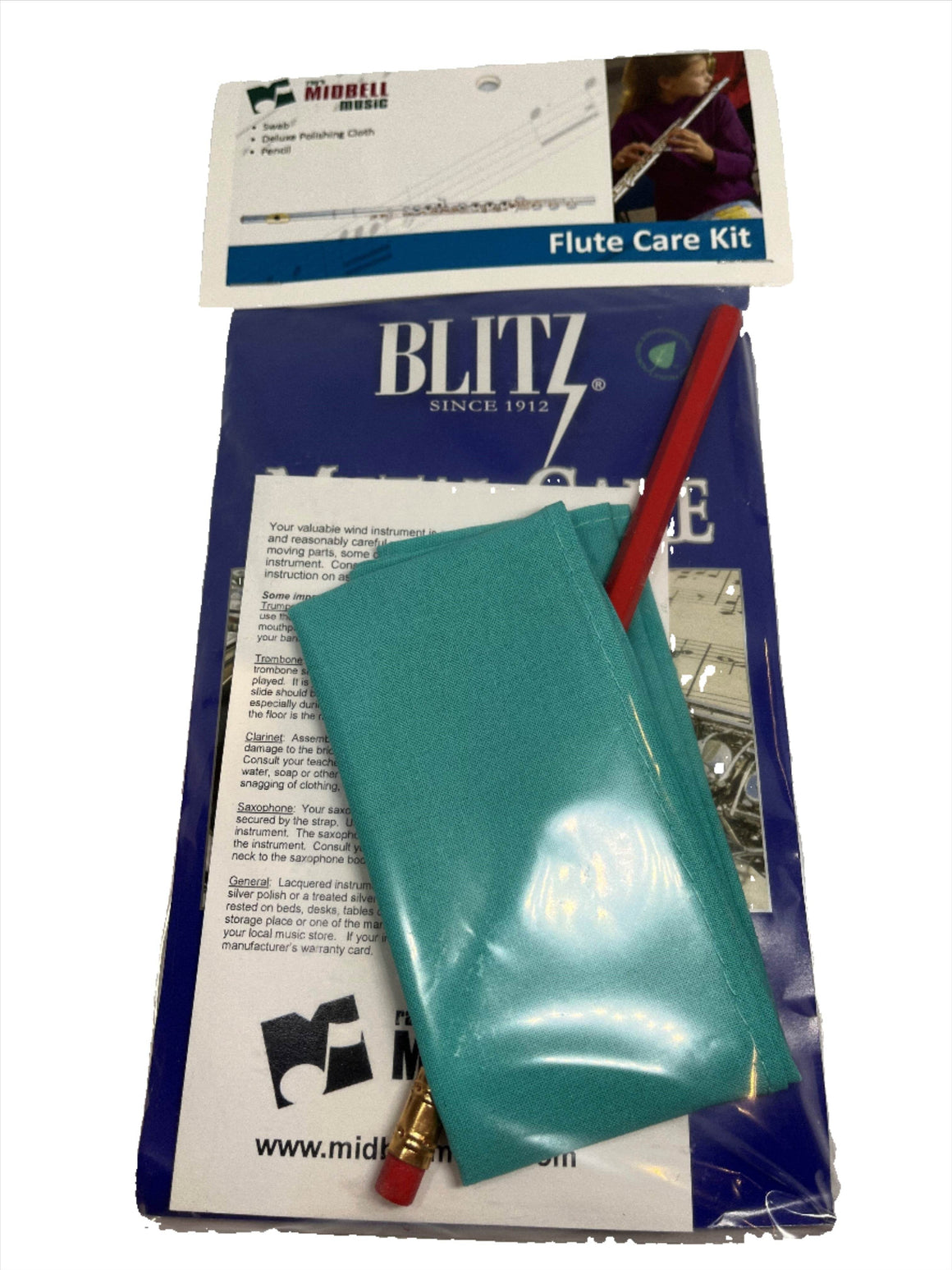 MIDBELL IFCK Flute Care Kit - Ray's Midbell Music