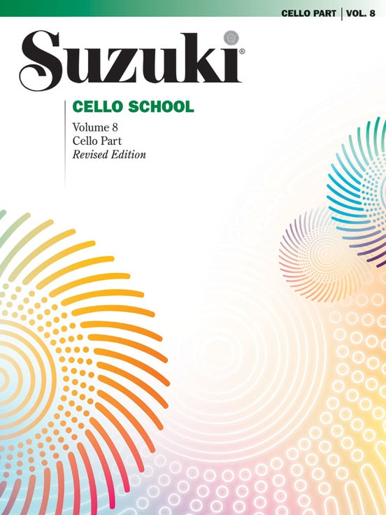 ALFRED 000361S Suzuki Cello School, Volume 8