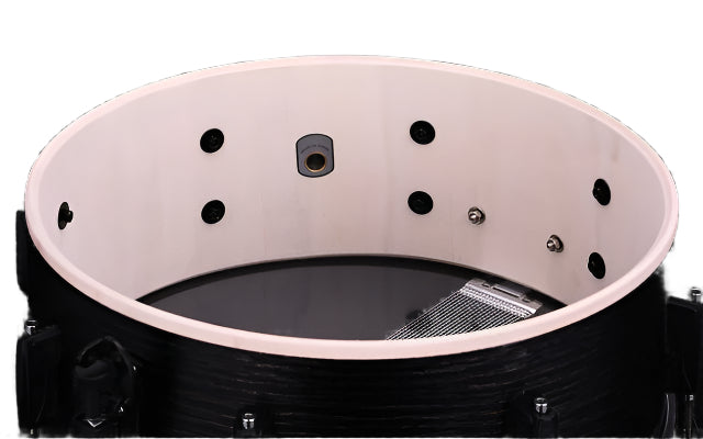 TAMA 14"x8" Woodworks Poplar Snare Drum (Black Oak Wrap)
