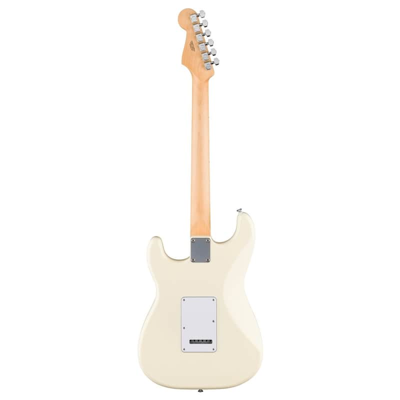 FENDER 0266220505 Standard Series Stratocaster Electric Guitar ( Olympic White )