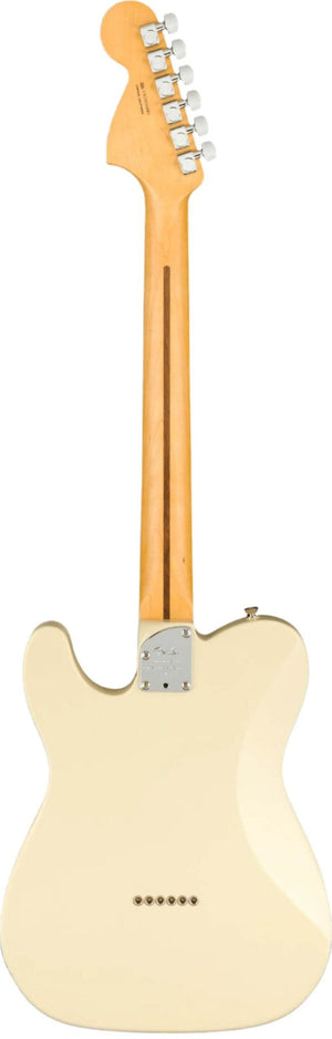 FENDER 0113962705 American Professional II Series Telecaster Deluxe Electric Guitar ( Olympic White ) - Ray's Midbell Music