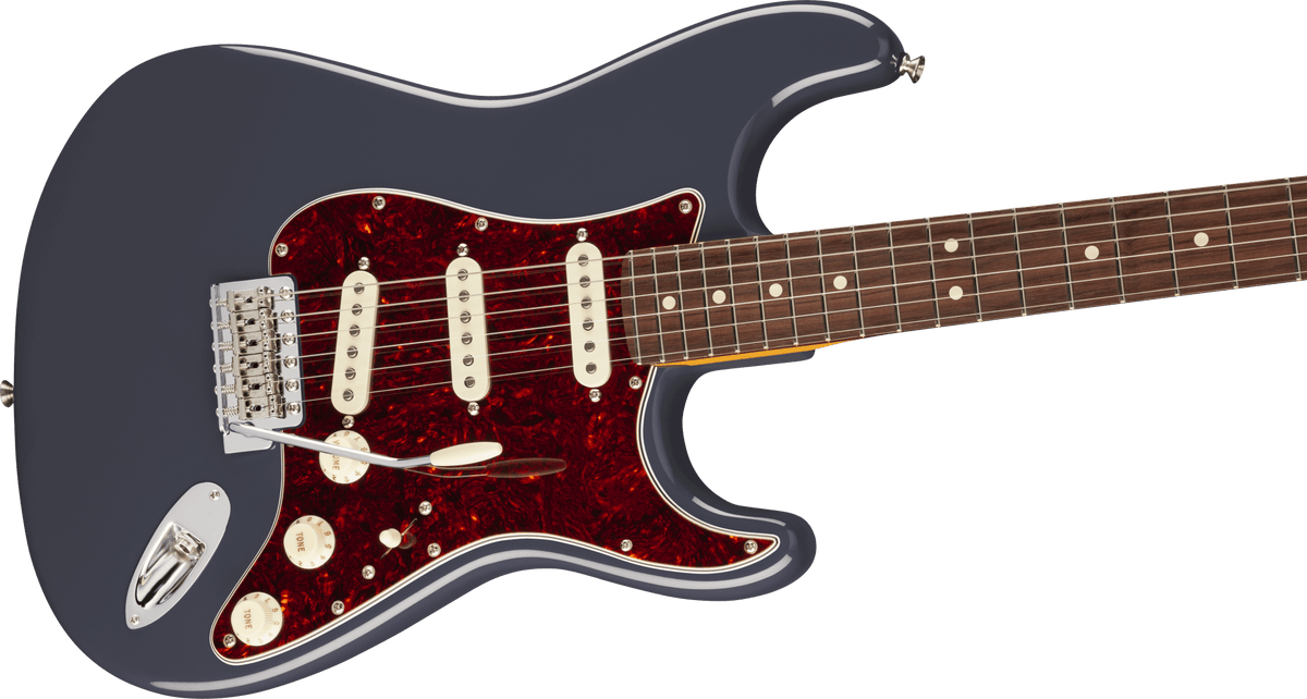 Fender 0114940322 American Professional Classic Stratocaster Electric Guitar (Faded Black) - Ray's Midbell Music