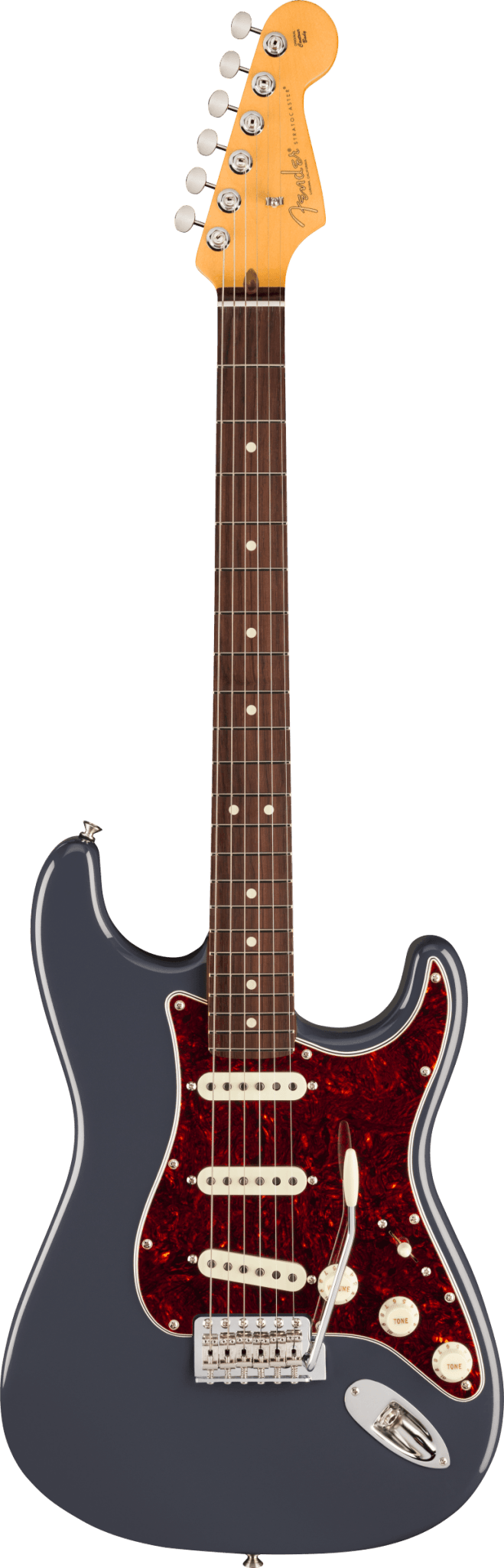 Fender 0114940322 American Professional Classic Stratocaster Electric Guitar (Faded Black) - Ray's Midbell Music