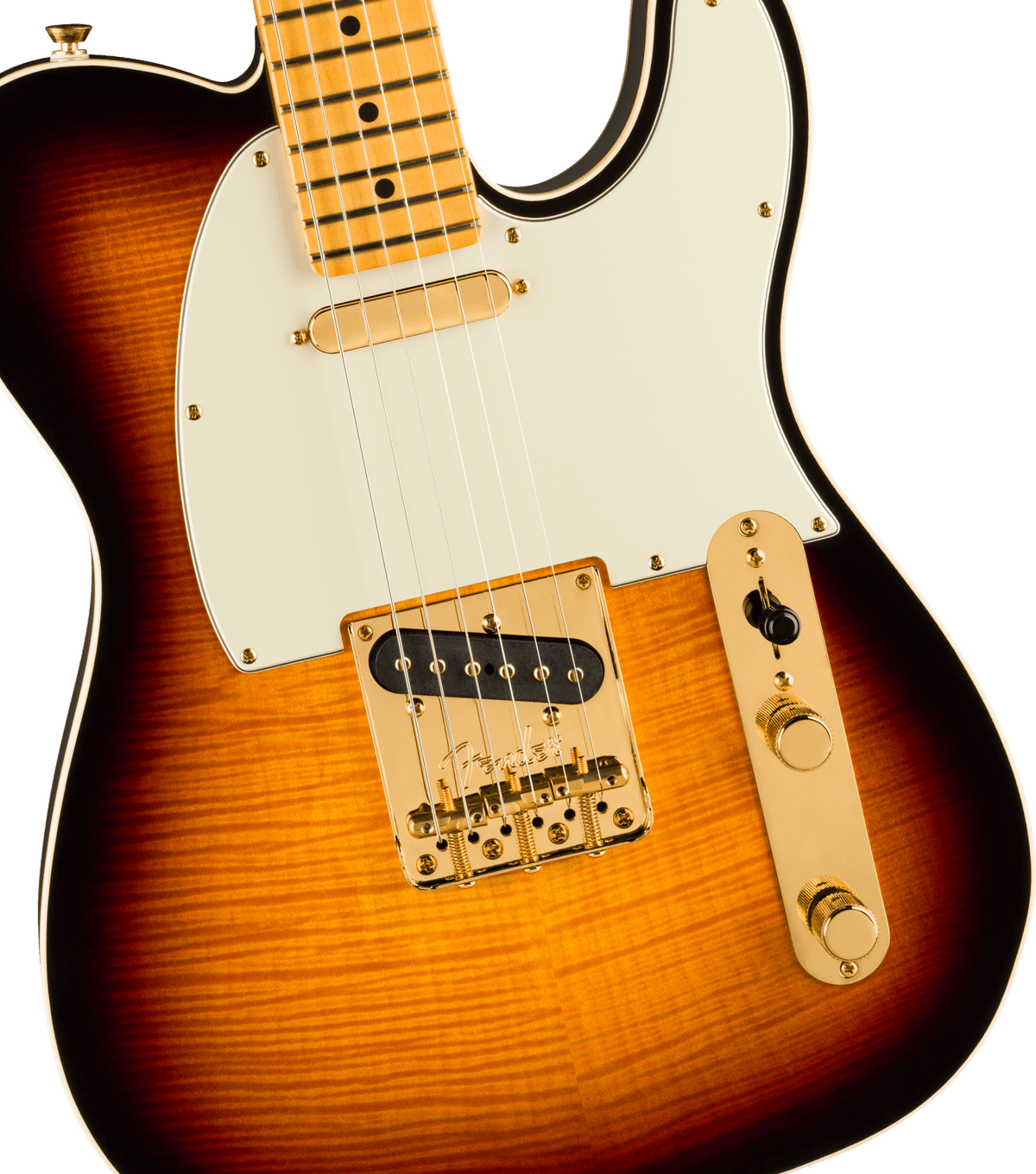 FENDER 0171022703 75th Anniversary American Professional Custom Telecaster Electric Guitar w/ Case ( 2 - Color Sunburst) - Ray's Midbell Music