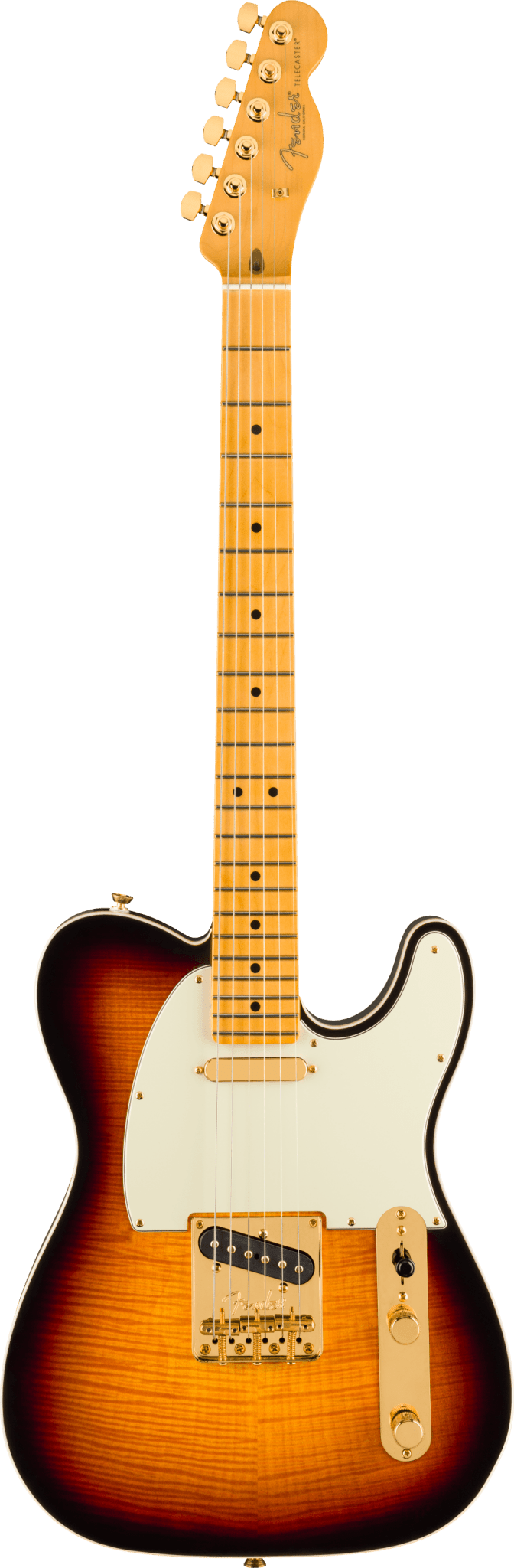 FENDER 0171022703 75th Anniversary American Professional Custom Telecaster Electric Guitar w/ Case ( 2 - Color Sunburst) - Ray's Midbell Music