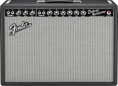 FENDER 0217400000 65' Deluxe Reverb 22 Watt 1x12 Tube Amplifier w/ Footswitch and Cover - Ray's Midbell Music