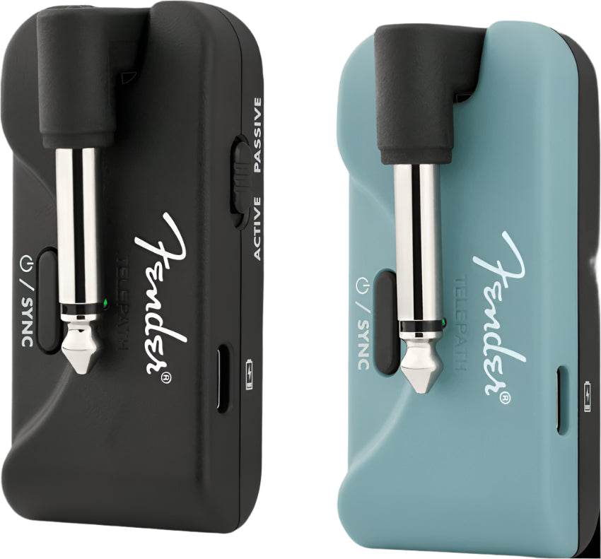 FENDER 0239780001 Telepath Wireless System (Mystic Ice Blue & Black) - Ray's Midbell Music