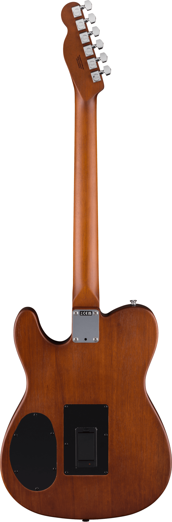 FENDER 0973113542 Acoustasonic Standard Series Telecaster Hybrid Guitar (Honey Burst) - Ray's Midbell Music