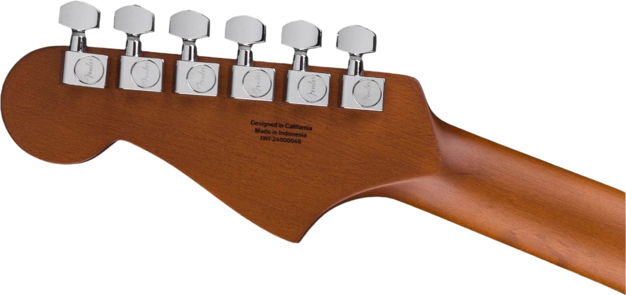 FENDER 0973133506 Acoustasonic Standard Series Jazzmaster Hybrid Guitar ( Black ) - Ray's Midbell Music