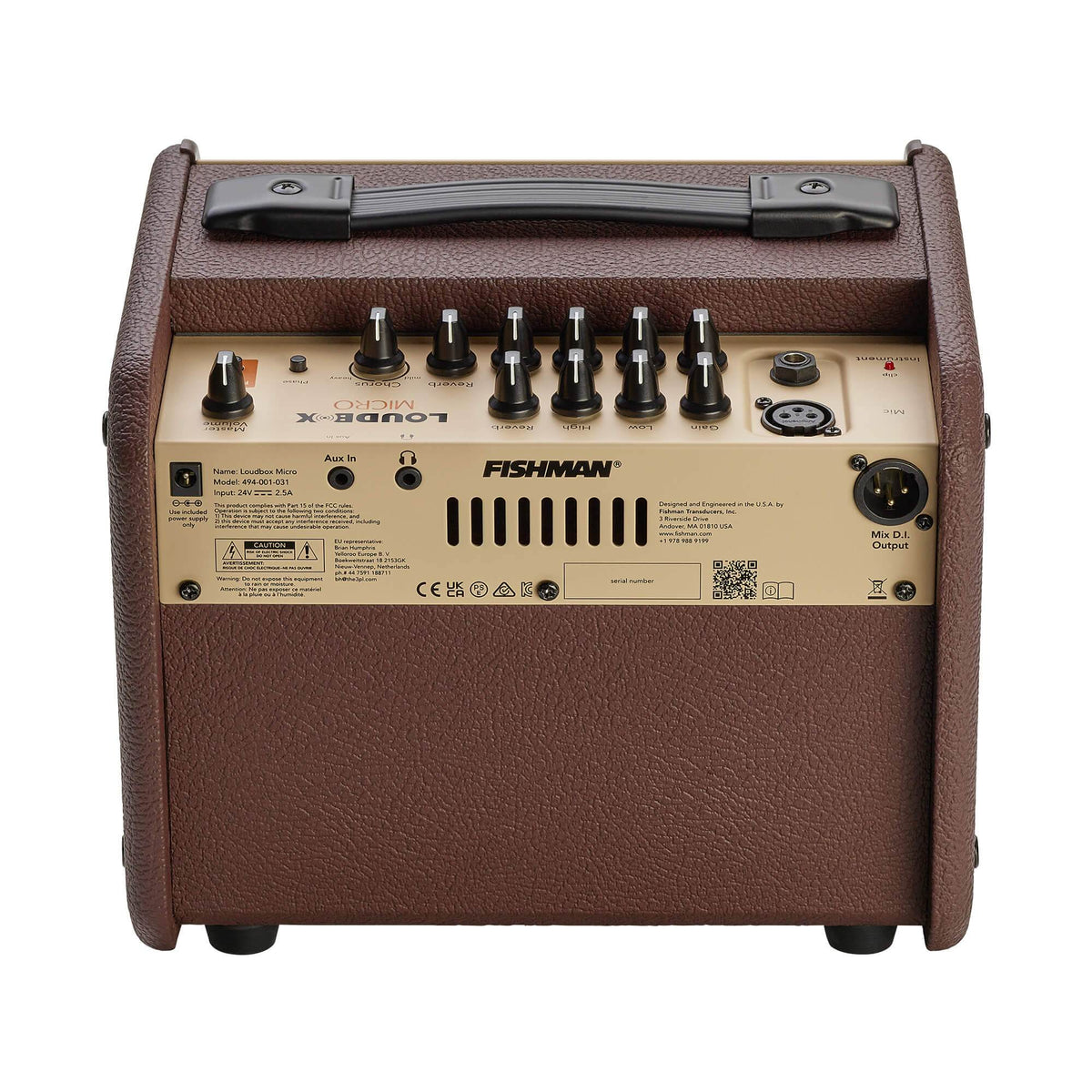 FISHMAN PROLBT400 Loudbox Micro 40W Acoustic Amplifier - Ray's Midbell Music