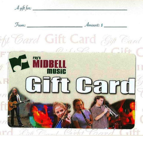 midbell music gift card template