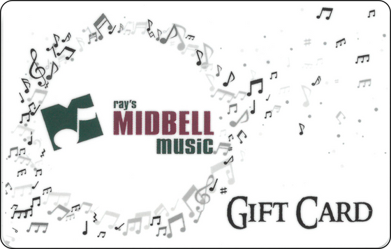 Midbell Music $100.00 Gift Card