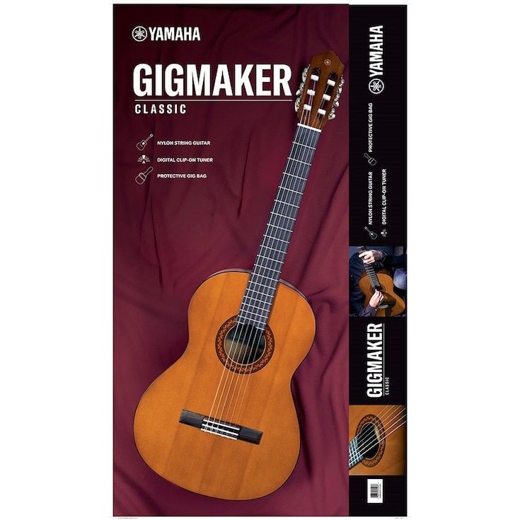 YAMAHA C40PKG Gigmaker Classical Guitar Bundle
