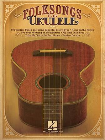 HAL LEONARD 00696068 Folk Songs for Ukulele - Ray's Midbell Music